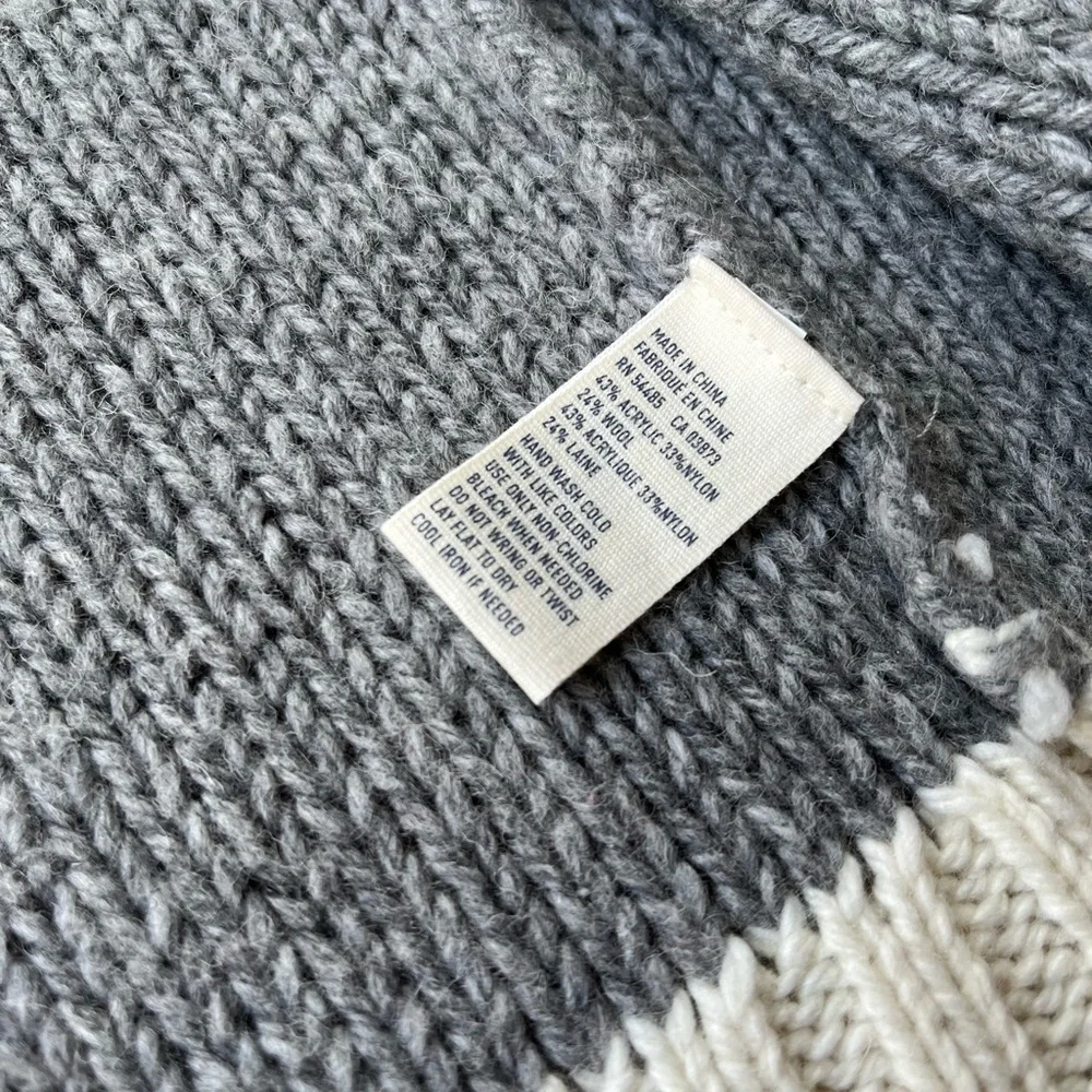 American Eagle Womens open front Nordic cardigan sweater size small - Picture 6 of 6